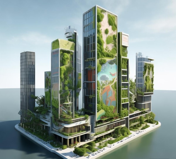 城市户外广告规划图，创意与可持续性的启示