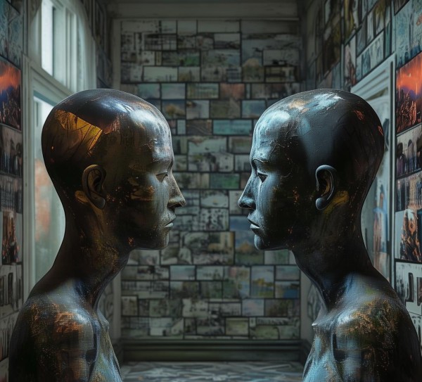 虚假与真实，一场无声的伪言实实