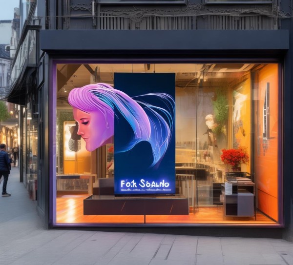 设计与执行，美发店门头广告的成功案例